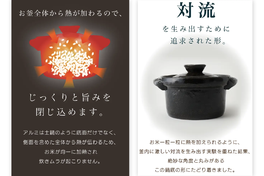 つむぎ釜 構造図解デザイン